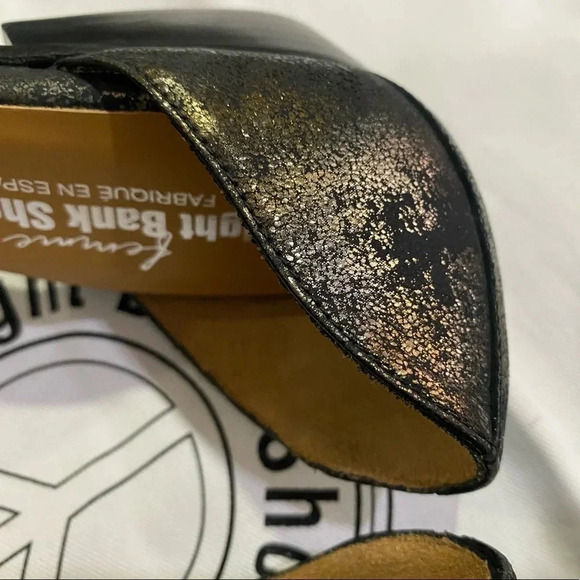 Femme Right Bank Shoe Co Pointed Toe Flats Sz 6M - Picture 13 of 16